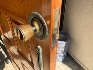 YAMAHA　玄関ドア　鍵・錠ケース交換