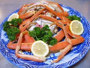 どすごい丼とカニ