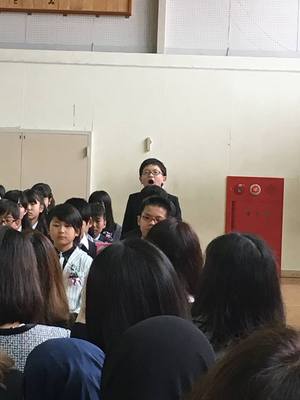 卒業式に行ってきました。 卒業式に行ってきました。