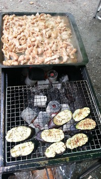 昨日はBBQ 昨日はBBQ