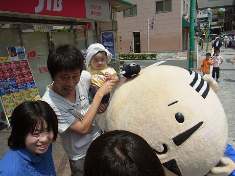 家康くん モール街軽トラ市出陣!!