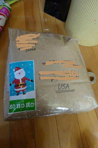 アメリカから届いたモノと、日本から贈ったモノ。 アメリカから届いたモノと、日本から贈ったモノ。