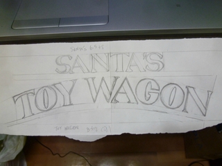 SANTAS TOY WAGON SANTAS TOY WAGON