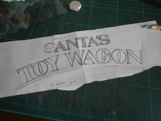 SANTAS TOY WAGON SANTAS TOY WAGON