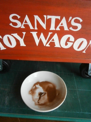 SANTAS TOY WAGON SANTAS TOY WAGON