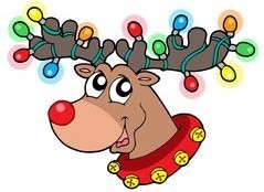 Picture frame: Reindeers Picture frame: Reindeers