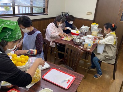 柚子の醗酵ドリンク教室開催しました。 柚子の醗酵ドリンク教室開催しました。