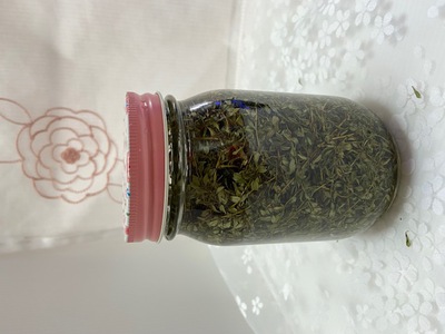 タイムのティンクチャーを作りました タイムのティンクチャーを作りました