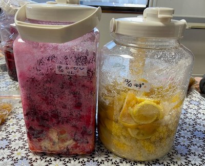 ビタミンカラーの醗酵ドリンクできました ビタミンカラーの醗酵ドリンクできました
