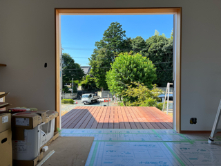 北庭のある家 北庭のある家