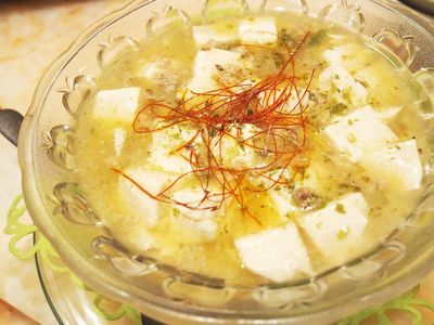 白い麻婆豆腐＆白い担々麺