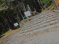 鳳来寺山の階段