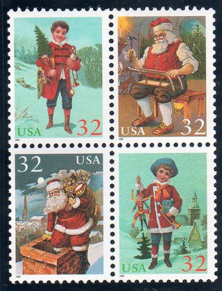 アメリカのクリスマス切手（３）