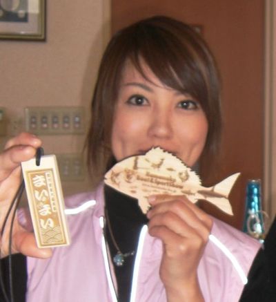 Maiちゃん たい焼き食べているの?