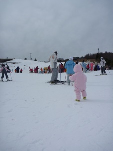 雪山デビュー