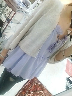 camisole　frilled　blouse☆着回しvr☆