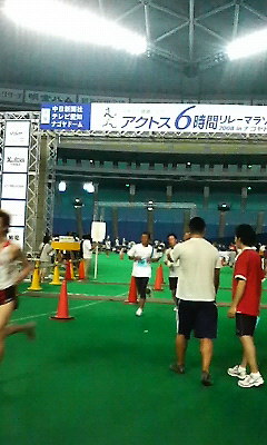 リレーマラソン2008 in ナゴヤドーム　ウ～★