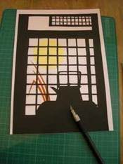 ◆ICHIOさんの切り絵教室