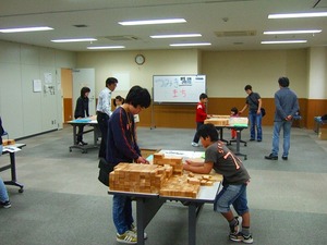 積み木でまちづくり!