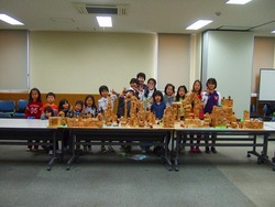 積み木でまちづくり!