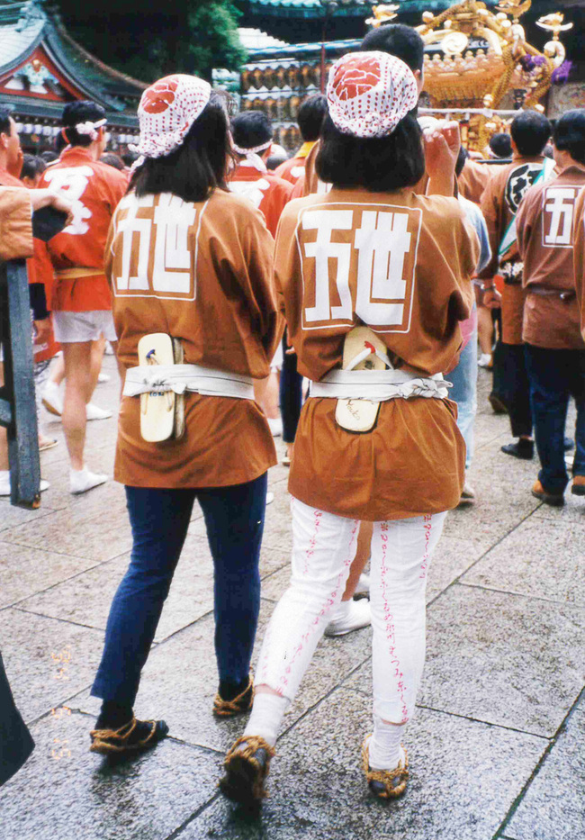 1994年の東京のお祭りの写真 1994年の東京のお祭りの写真