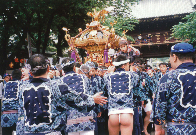 1994年の東京のお祭りの写真 1994年の東京のお祭りの写真