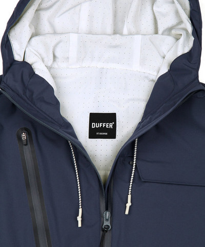 〔DUFFER BLACK LABEL〕NYLON PARKA:ジップアップ パーカー 〔DUFFER BLACK LABEL〕NYLON PARKA:ジップアップ パーカー