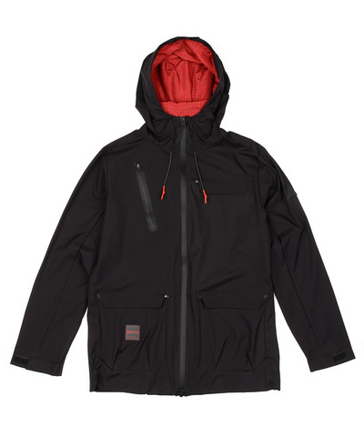 〔DUFFER BLACK LABEL〕NYLON PARKA:ジップアップ パーカー 〔DUFFER BLACK LABEL〕NYLON PARKA:ジップアップ パーカー