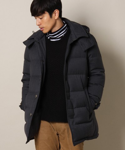 Wサキソニーダウンコート/メンズメルローズ(MEN’S MELROSE) Wサキソニーダウンコート/メンズメルローズ(MEN’S MELROSE)