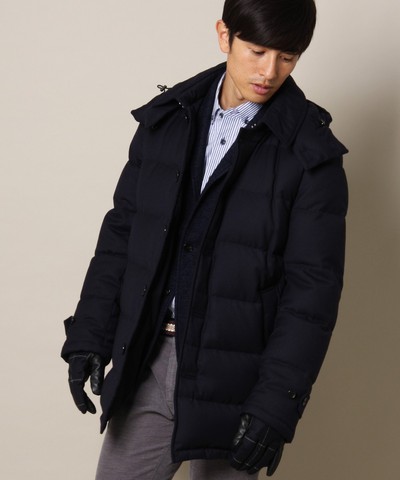Wサキソニーダウンコート/メンズメルローズ(MEN’S MELROSE) Wサキソニーダウンコート/メンズメルローズ(MEN’S MELROSE)