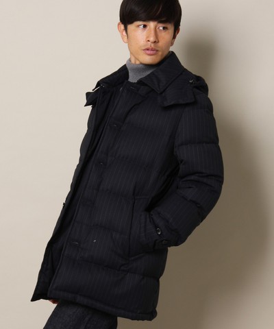Wサキソニーダウンコート/メンズメルローズ(MEN’S MELROSE) Wサキソニーダウンコート/メンズメルローズ(MEN’S MELROSE)