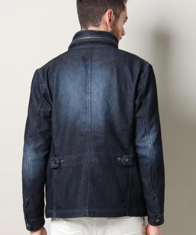 ジョグデニムミリタリーブルゾン/MEN’S MELROSE ジョグデニムミリタリーブルゾン/MEN’S MELROSE