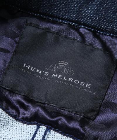 ジョグデニムミリタリーブルゾン/MEN’S MELROSE ジョグデニムミリタリーブルゾン/MEN’S MELROSE