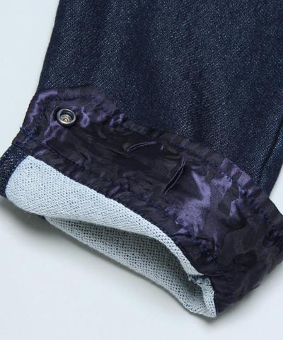 ジョグデニムミリタリーブルゾン/MEN’S MELROSE ジョグデニムミリタリーブルゾン/MEN’S MELROSE