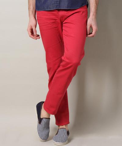 製品染めカツラギストレッチパンツ/メンズメルローズ(MENS MELROSE) 製品染めカツラギストレッチパンツ/メンズメルローズ(MENS MELROSE)