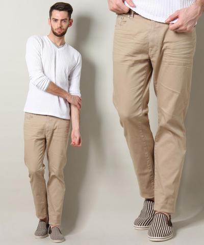 製品染めカツラギストレッチパンツ/メンズメルローズ(MENS MELROSE) 製品染めカツラギストレッチパンツ/メンズメルローズ(MENS MELROSE)