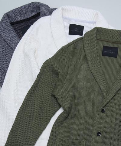 ラッセルショールカラーカーディガン/MEN’S MELROSE ラッセルショールカラーカーディガン/MEN’S MELROSE