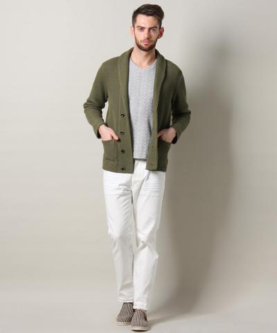 ラッセルショールカラーカーディガン/MEN’S MELROSE ラッセルショールカラーカーディガン/MEN’S MELROSE