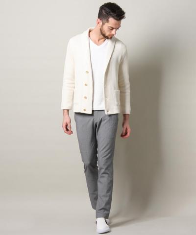 ラッセルショールカラーカーディガン/MEN’S MELROSE ラッセルショールカラーカーディガン/MEN’S MELROSE