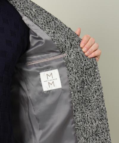 【先行予約】リングネップツイードチェスターコート/MEN’S MELROSE 【先行予約】リングネップツイードチェスターコート/MEN’S MELROSE