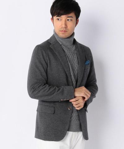 メランジニットジャケット/MENS MELROSE メランジニットジャケット/MENS MELROSE