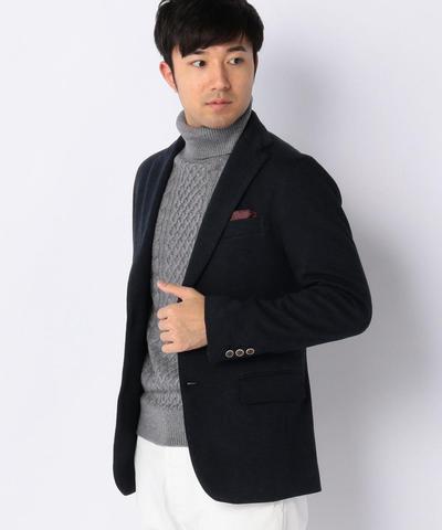 メランジニットジャケット/MENS MELROSE メランジニットジャケット/MENS MELROSE