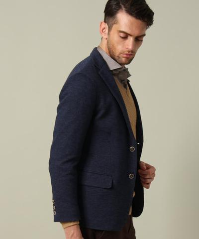 メランジニットジャケット/MENS MELROSE メランジニットジャケット/MENS MELROSE