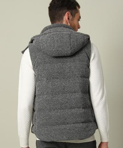 リングジャージーダウンベスト/MENS MELROSE(メンズメルローズ) リングジャージーダウンベスト/MENS MELROSE(メンズメルローズ)