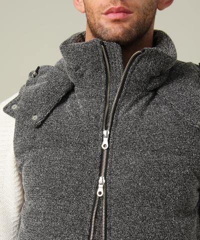 リングジャージーダウンベスト/MENS MELROSE(メンズメルローズ) リングジャージーダウンベスト/MENS MELROSE(メンズメルローズ)