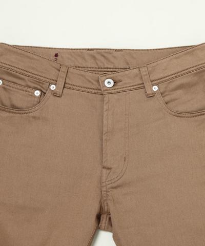 サテンストレッチ裏起毛スリムテーパードパンツ/MENS MELROSE サテンストレッチ裏起毛スリムテーパードパンツ/MENS MELROSE
