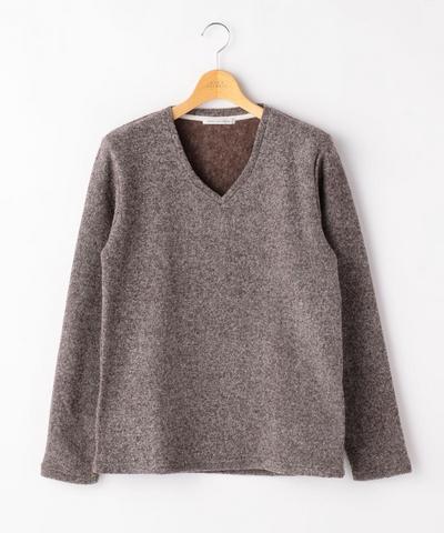 フワトロパイル長袖Tシャツ/MENS MELROSE(メンズメルローズ) フワトロパイル長袖Tシャツ/MENS MELROSE(メンズメルローズ)