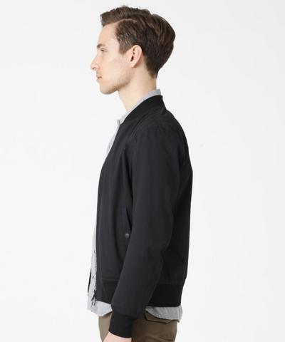 エバレットストライプMA-1ブルゾン/MEN’S MELROSE エバレットストライプMA-1ブルゾン/MEN’S MELROSE