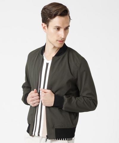 エバレットストライプMA-1ブルゾン/MEN’S MELROSE エバレットストライプMA-1ブルゾン/MEN’S MELROSE