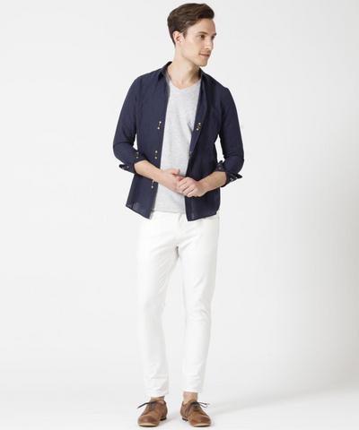 ワンダーシェイプスキニーテーパードパンツ/MENS MELROSE ワンダーシェイプスキニーテーパードパンツ/MENS MELROSE